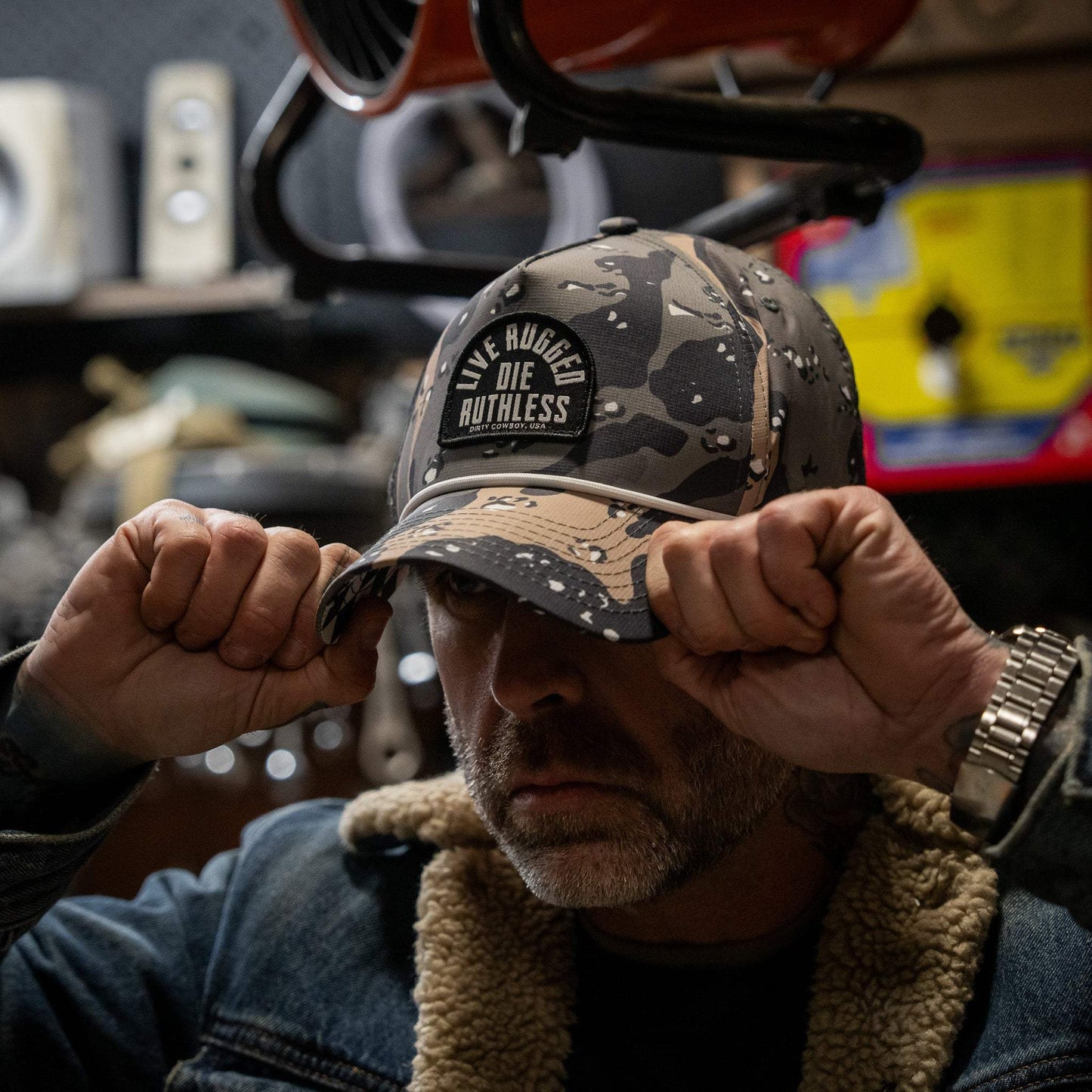 Live Rugged. Die Ruthless Patch Weekender Snapback - DIRTY COWBOY USA - Flyclothing LLC