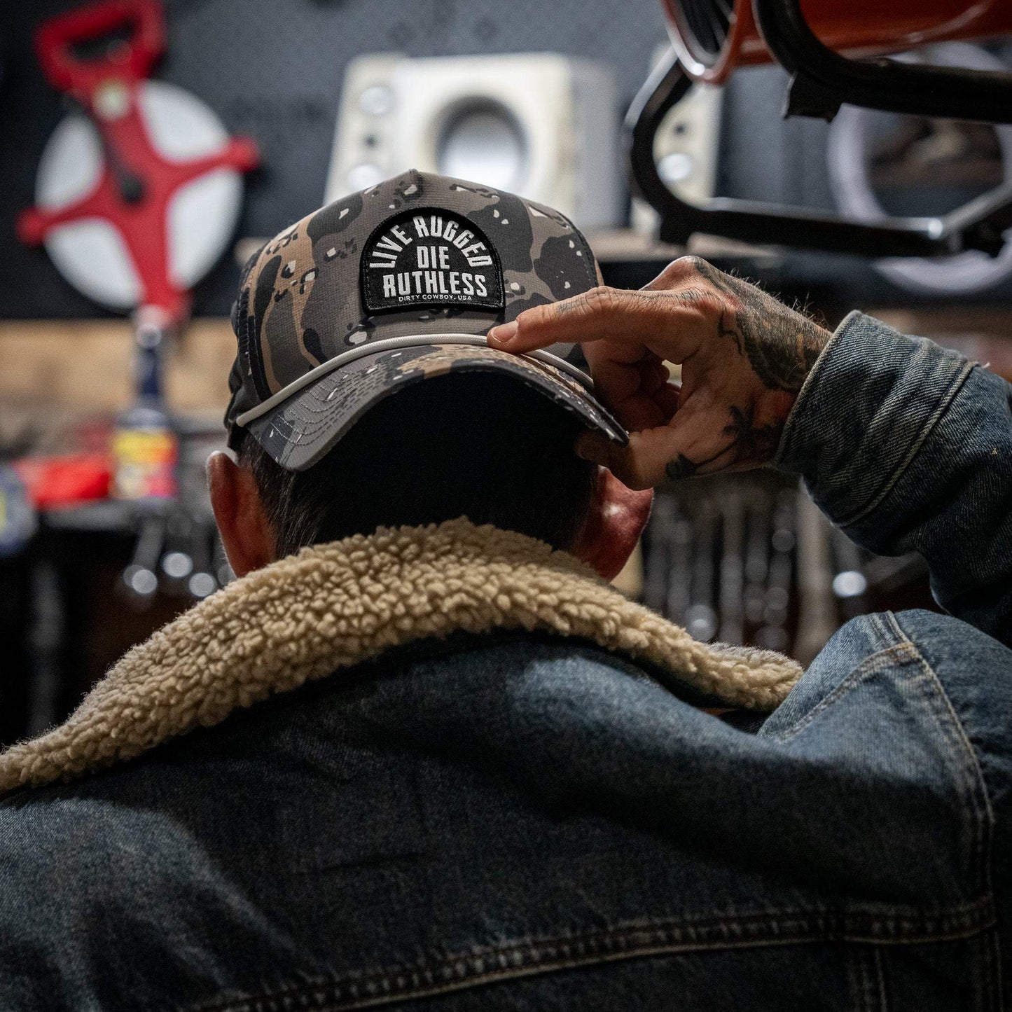 Live Rugged. Die Ruthless Patch Weekender Snapback - DIRTY COWBOY USA - Flyclothing LLC