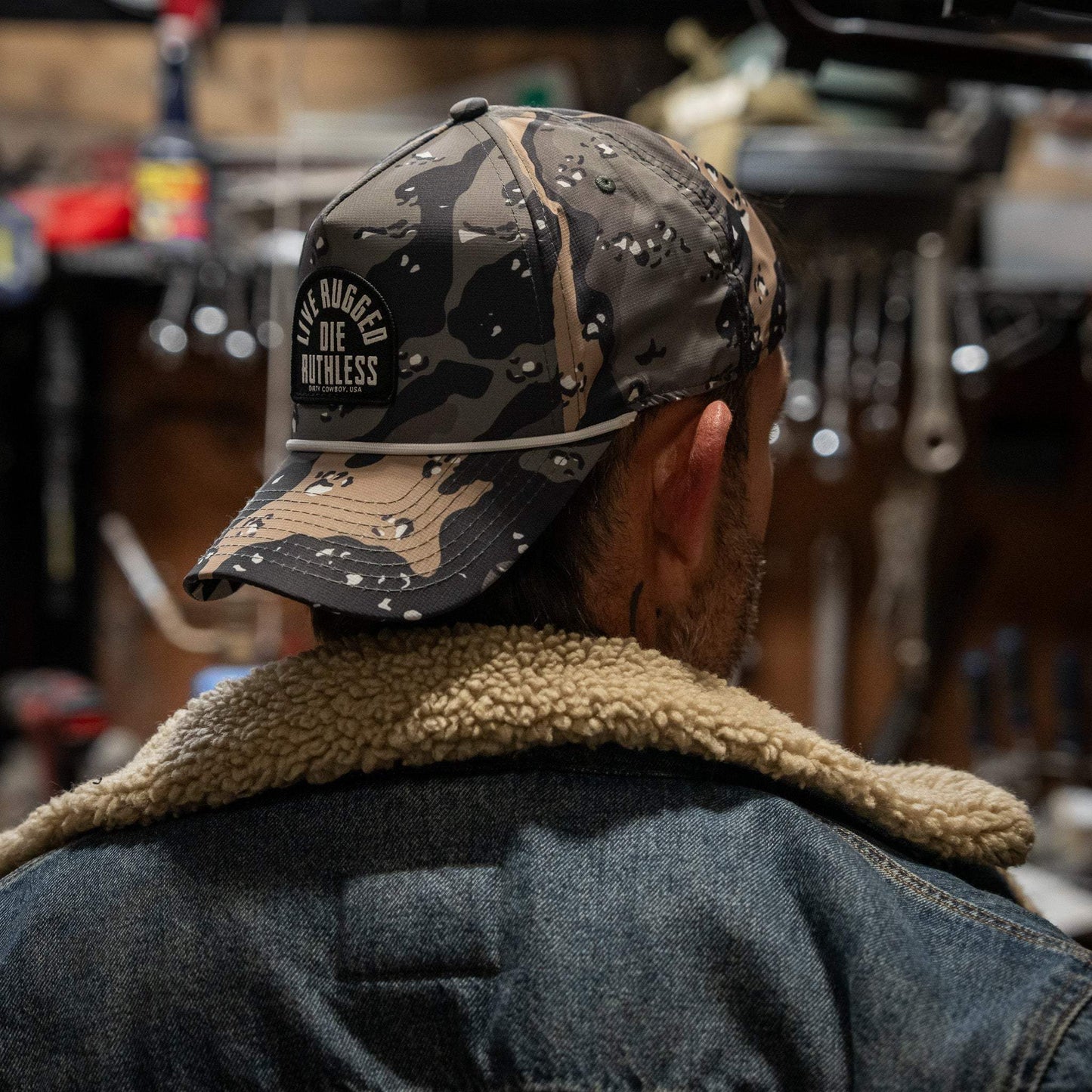 Live Rugged. Die Ruthless Patch Weekender Snapback - DIRTY COWBOY USA - Flyclothing LLC