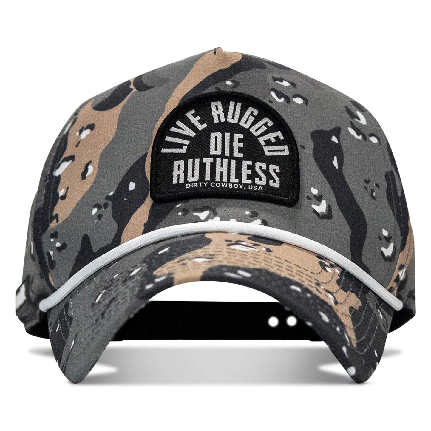 Live Rugged. Die Ruthless Patch Weekender Snapback - DIRTY COWBOY USA - Flyclothing LLC
