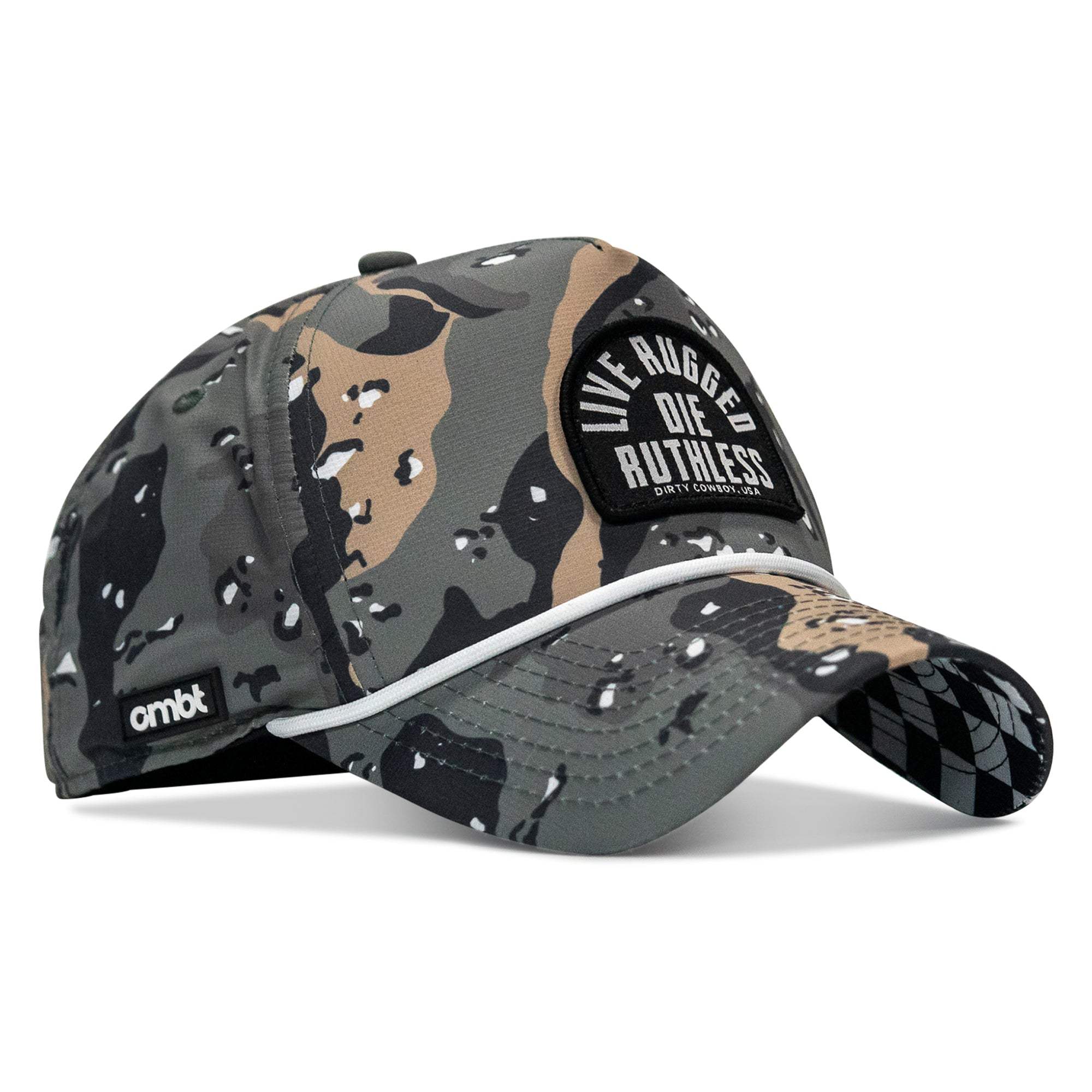 Live Rugged. Die Ruthless Patch Weekender Snapback - DIRTY COWBOY USA - Flyclothing LLC