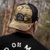 Live Rugged. Die Ruthless Patch Snapback Hat - DIRTY COWBOY USA - Flyclothing LLC