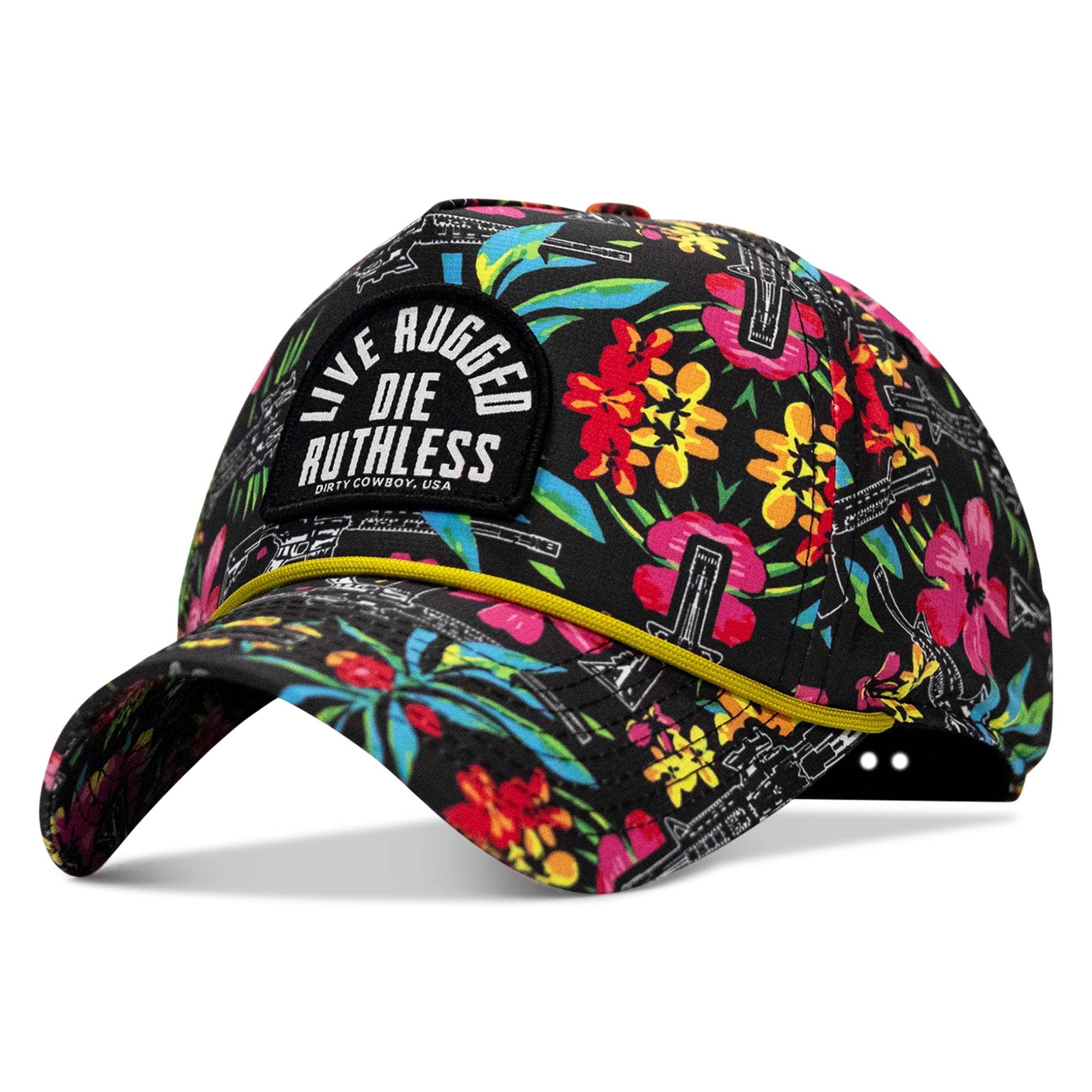 Live Rugged. Die Ruthless Patch Weekender Snapback - DIRTY COWBOY USA - Flyclothing LLC