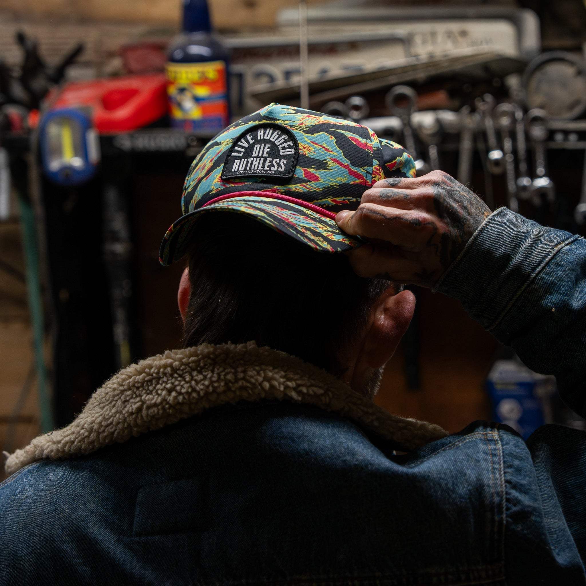 Live Rugged. Die Ruthless Patch Weekender Snapback - DIRTY COWBOY USA - Flyclothing LLC