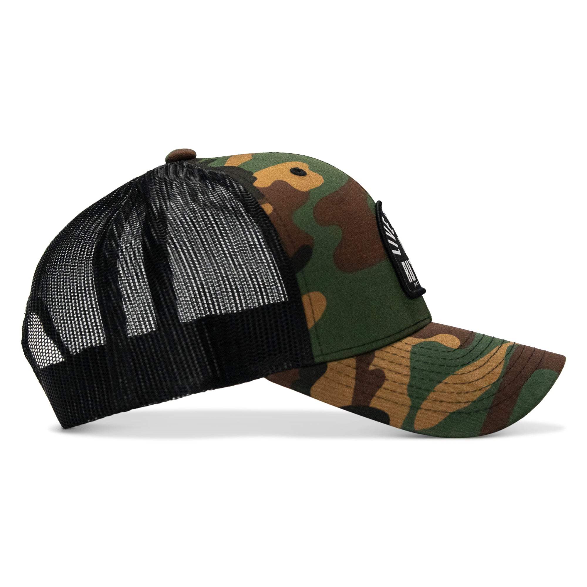 Live Rugged. Die Ruthless Patch Snapback Hat - DIRTY COWBOY USA - Flyclothing LLC
