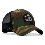Live Rugged. Die Ruthless Patch Snapback Hat - DIRTY COWBOY USA - Flyclothing LLC