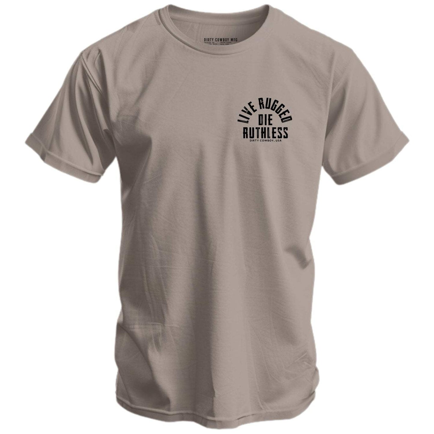 Live Rugged Die Ruthless Men's T-Shirt - DIRTY COWBOY USA - Flyclothing LLC