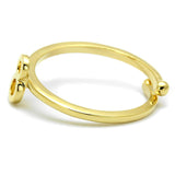 LO4030 - Flash Gold Brass Ring with No Stone - Alamode