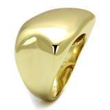 LO4105 - Gold Brass Ring with No Stone - Alamode