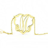 LO4688 - Flash Gold Brass Necklace with No Stone - Alamode - Flyclothing LLC