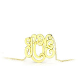 LO4690 - Rhodium Brass Necklace with No Stone - Alamode - Flyclothing LLC