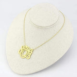 LO4690 - Rhodium Brass Necklace with No Stone - Alamode - Flyclothing LLC