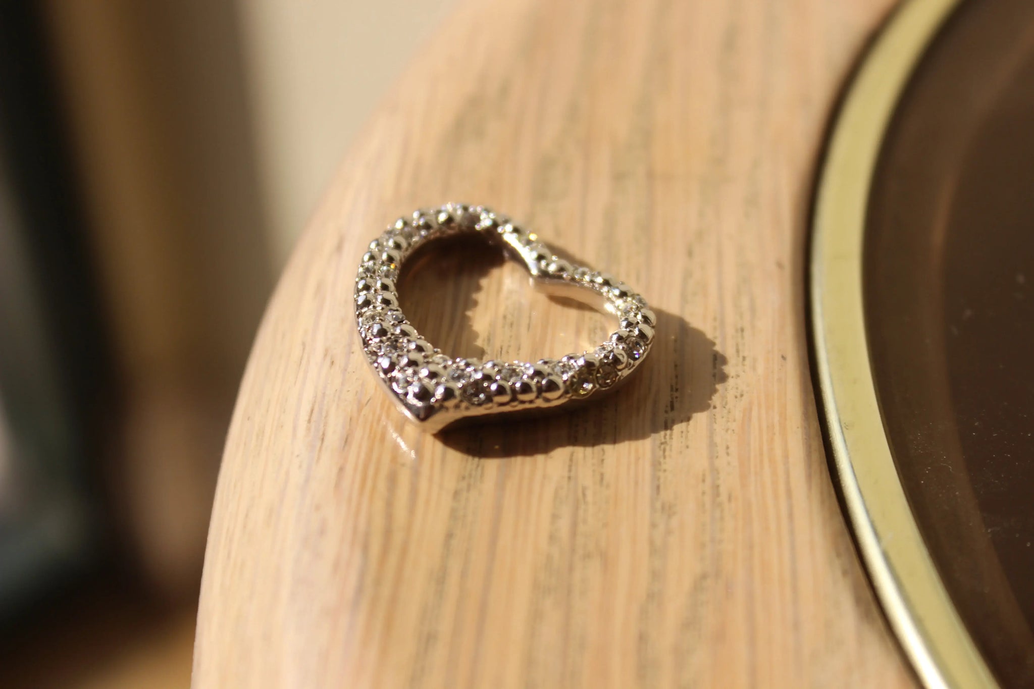 LOAS1385 - Rhodium 925 Sterling Silver Pendant with AAA Grade CZ in Clear - Alamode - Flyclothing LLC