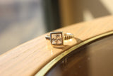 LOAS1387 - Rhodium 925 Sterling Silver Ring with AAA Grade CZ  in Clear - Alamode