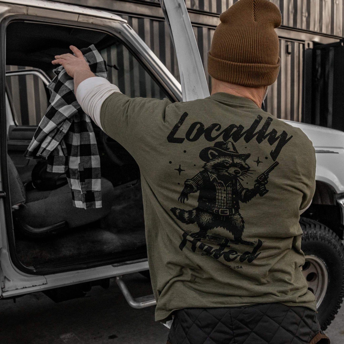 Locally Hated Men's T-Shirt - DIRTY COWBOY USA - Flyclothing LLC