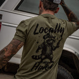 Locally Hated Men's T-Shirt - DIRTY COWBOY USA - Flyclothing LLC