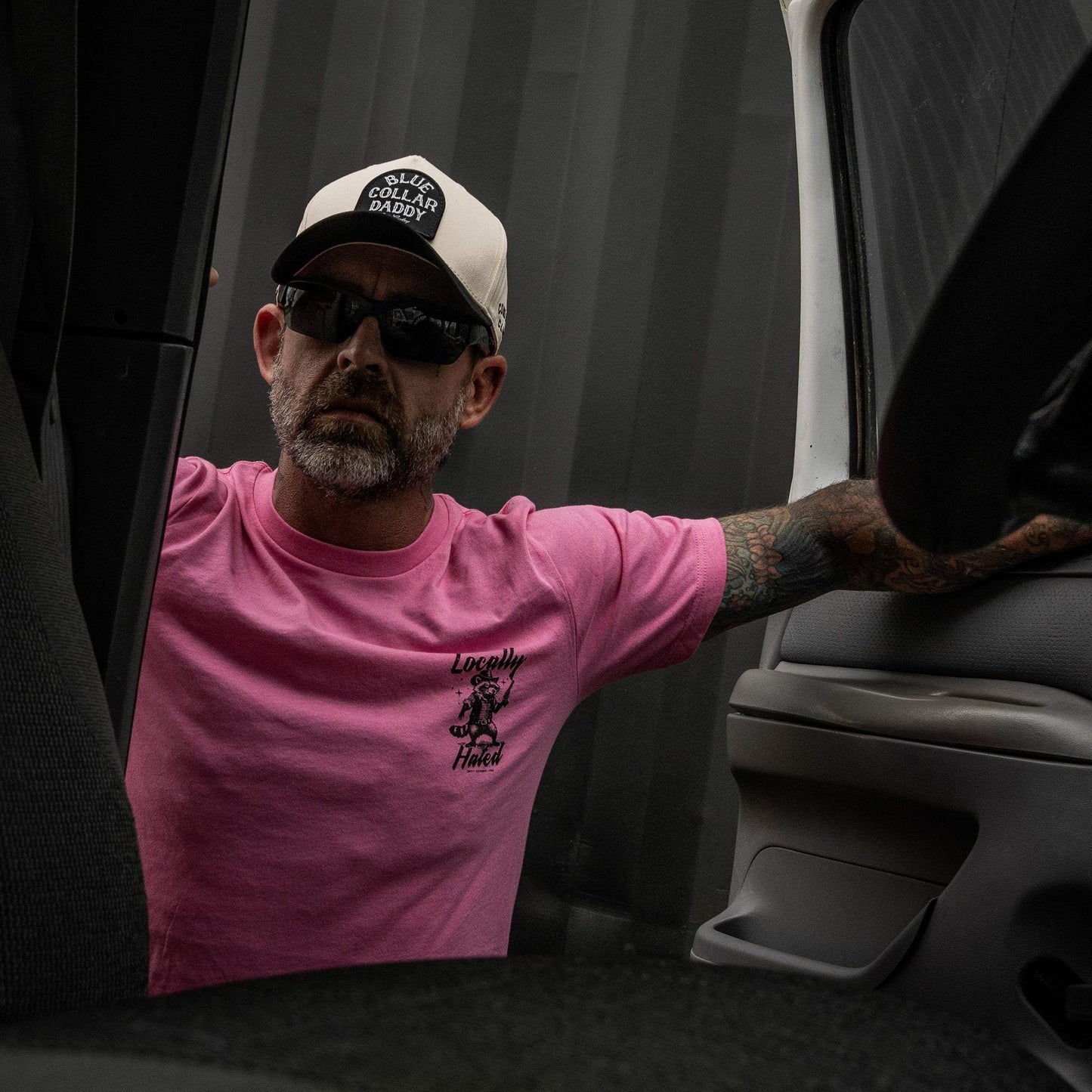 Locally Hated Men's T-Shirt - DIRTY COWBOY USA - Flyclothing LLC