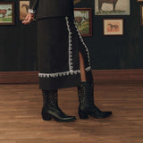 Stetson & The Great. The Southwest Cowboy Boot Black - Stetson - Flyclothing LLC