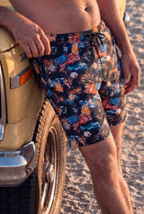 The Declaration | Americana Eagles Ball Hammock® Pouch 8" Swim Trunks - Shinesty - Flyclothing LLC