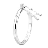 LOS327 - Silver 925 Sterling Silver Ring with No Stone - Alamode - Flyclothing LLC