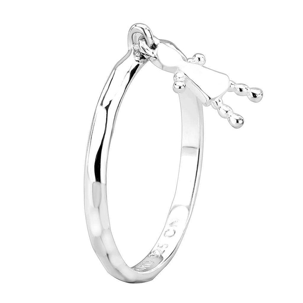 LOS327 - Silver 925 Sterling Silver Ring with No Stone - Alamode - Flyclothing LLC