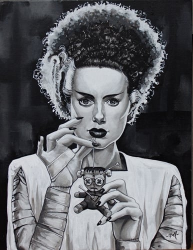 Black Market Art Company Love Hurts Print