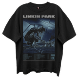 LINKIN PARK HYBRID METEORA SPRAY MAN LIMO BLACK T-SHIRT/GIANT VINTAGE