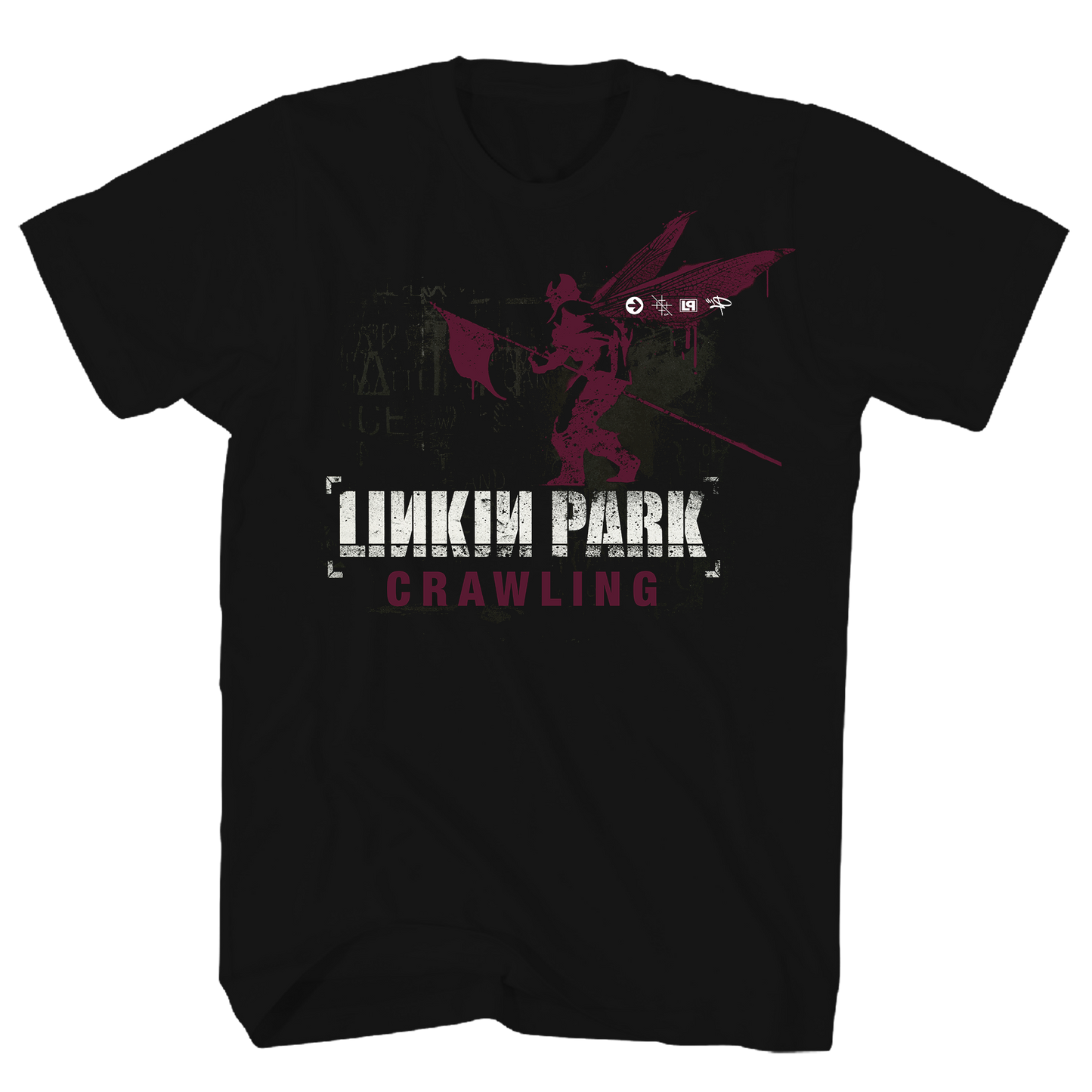 LINKIN PARK CRAWLING BLACK T-SHIRT