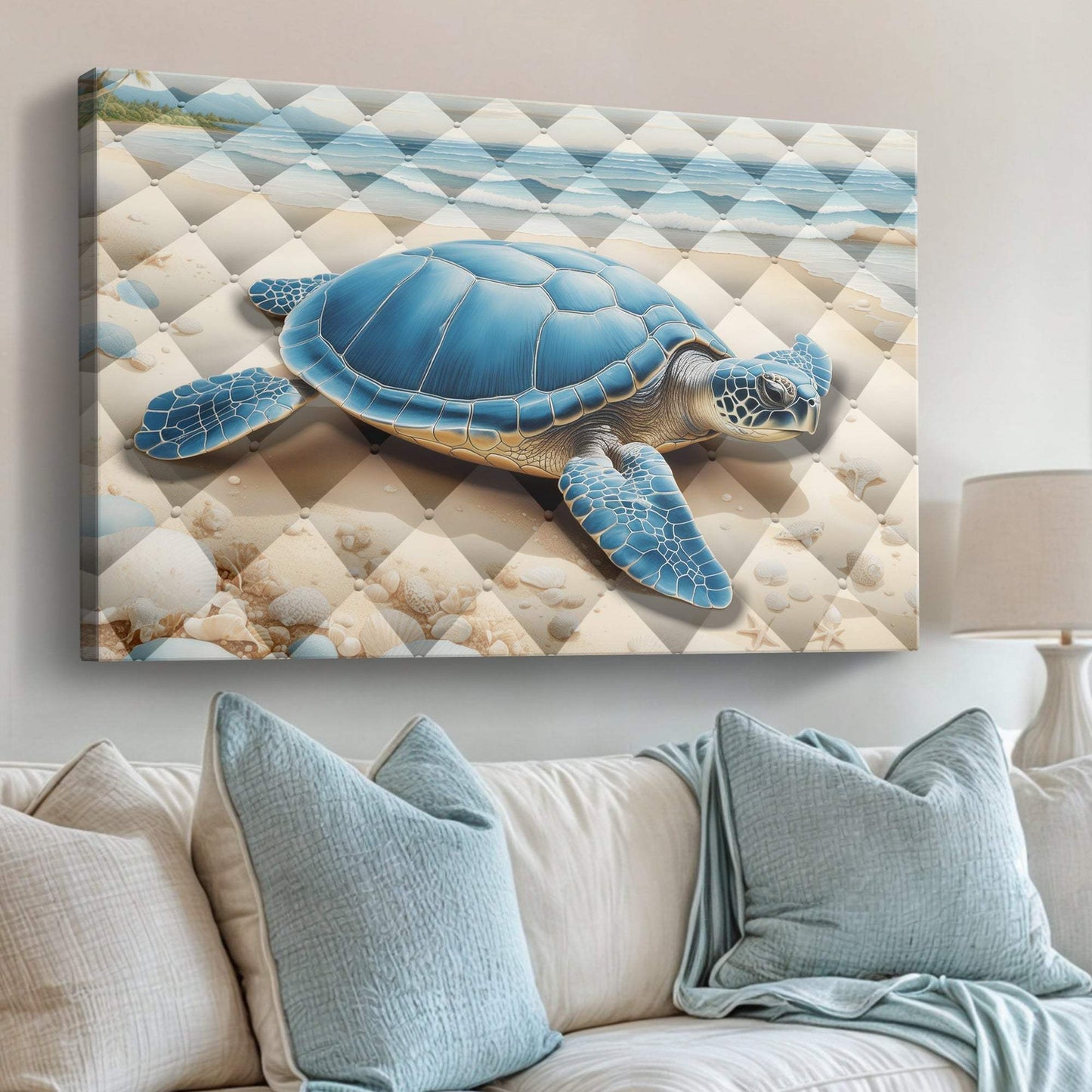 3D Coastal Wall Art V - Tailored Canvases - Flyclothing LLC