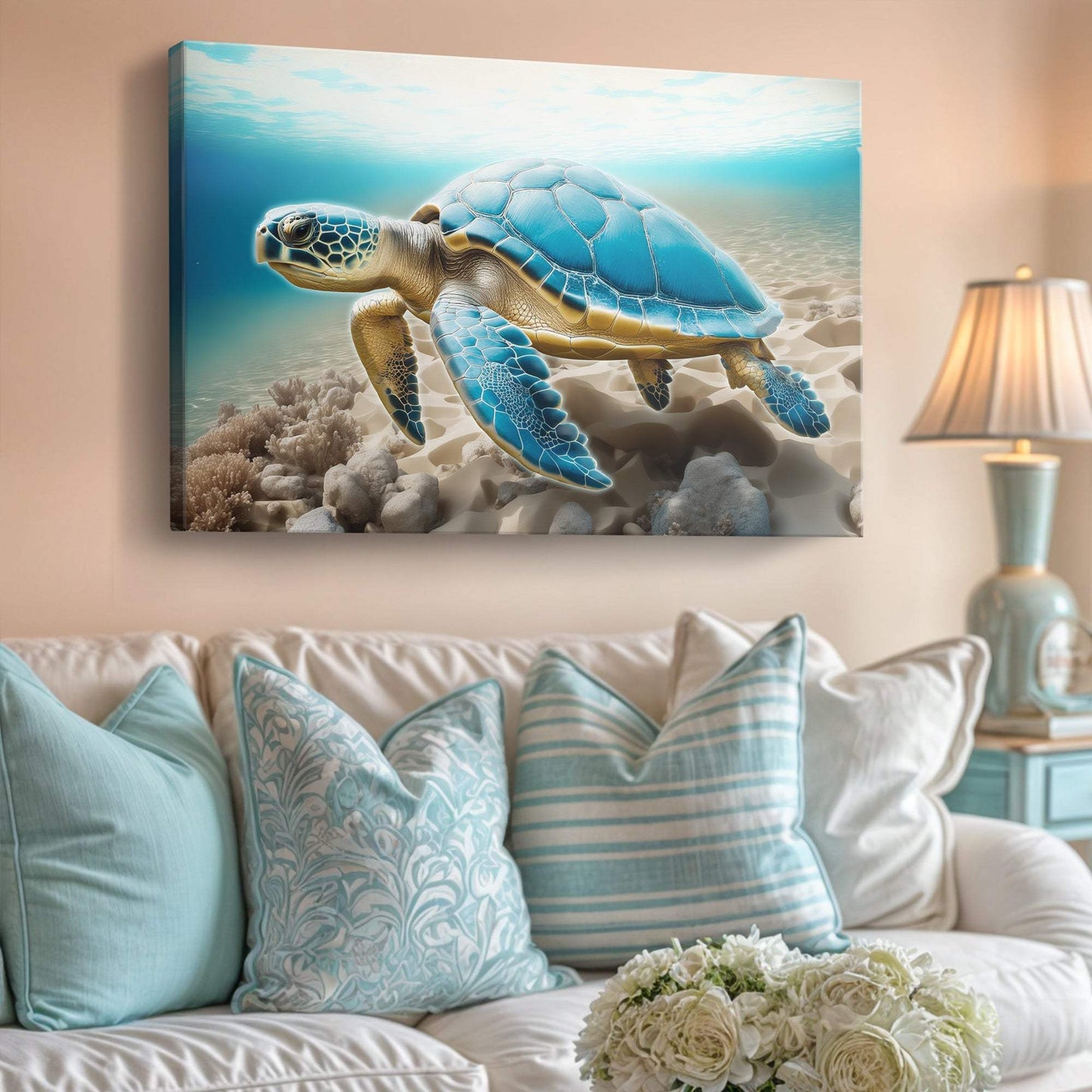 3D Coastal Wall Art VI - Tailored Canvases - Flyclothing LLC
