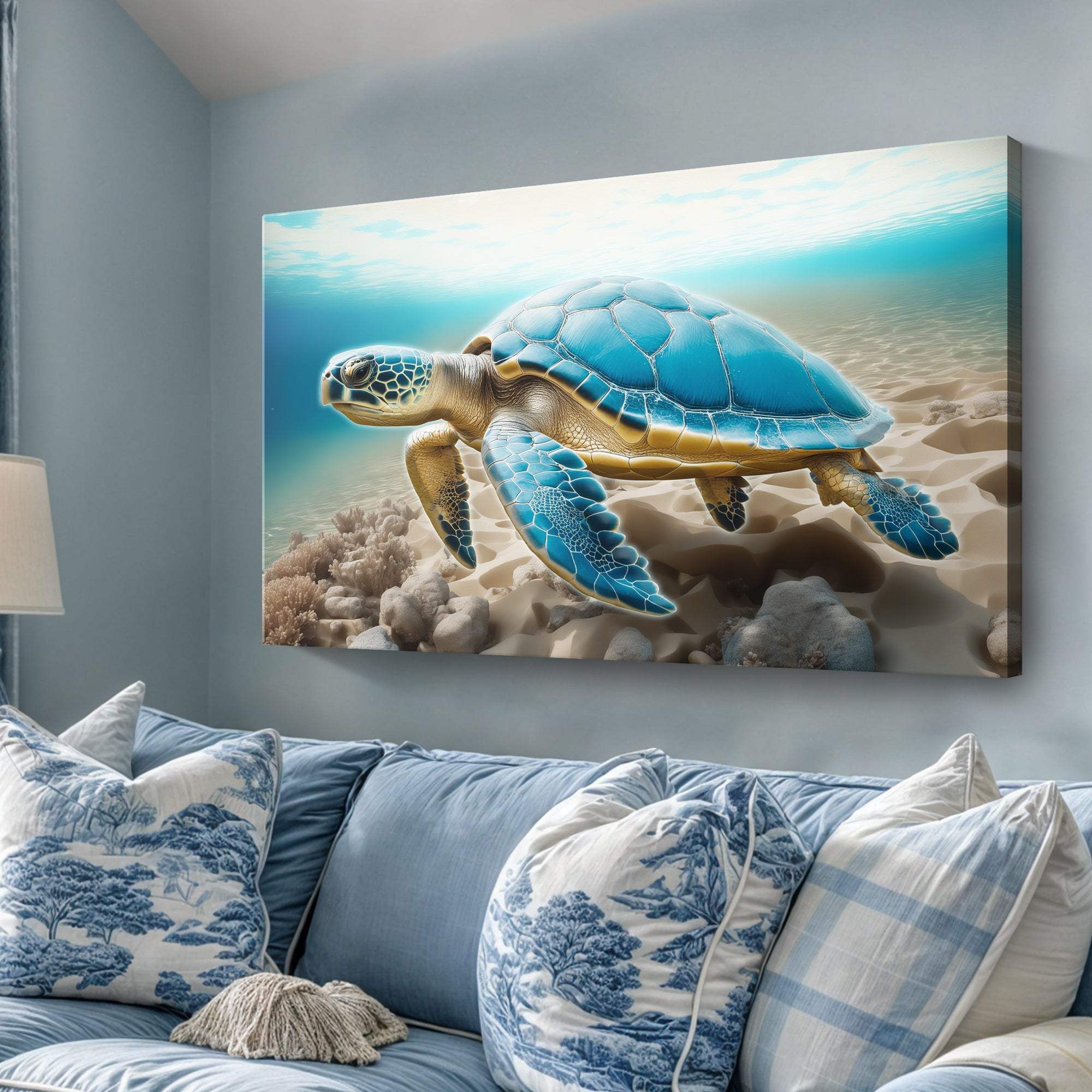 3D Coastal Wall Art VI - Tailored Canvases - Flyclothing LLC