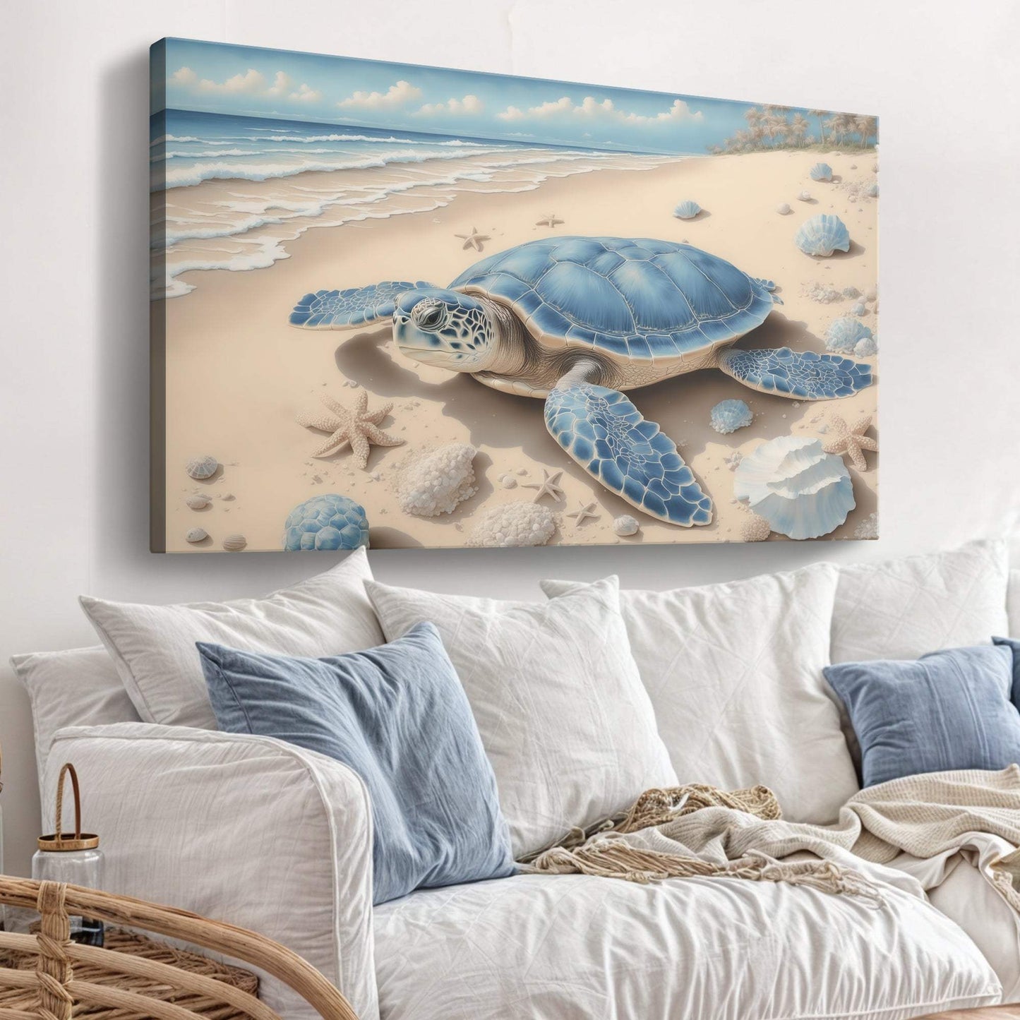 3D Coastal Wall Art - Tailored Canvases - Flyclothing LLC