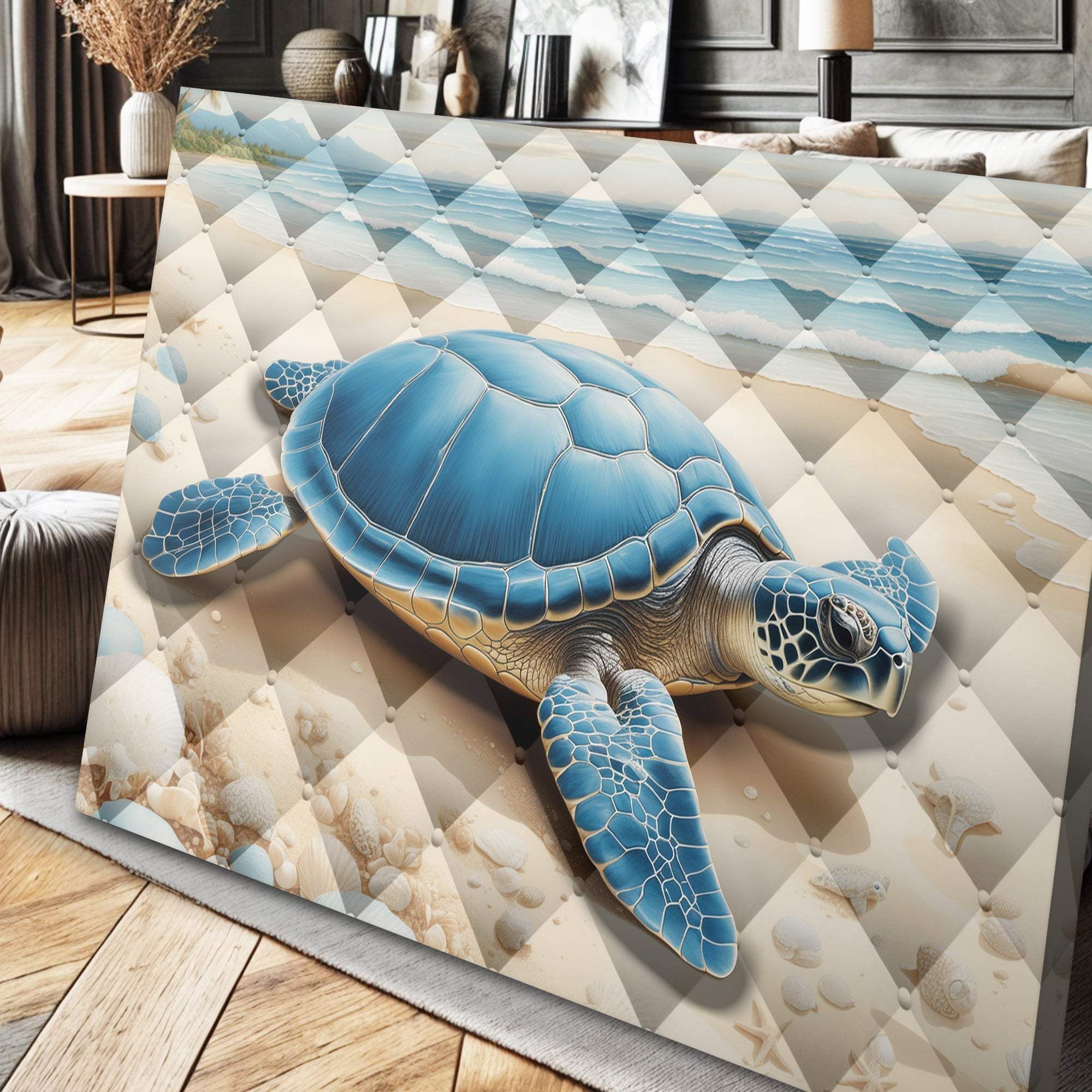 3D Coastal Wall Art V - Tailored Canvases - Flyclothing LLC