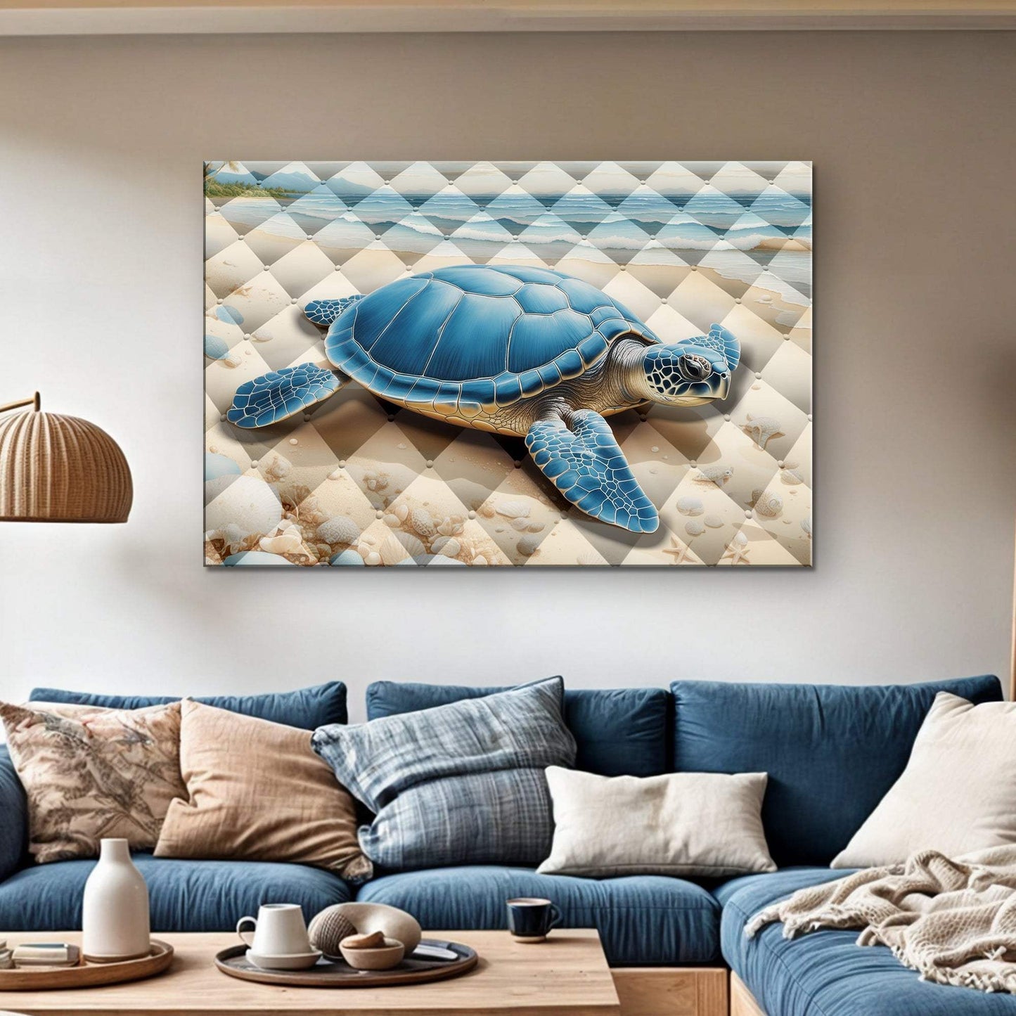 3D Coastal Wall Art V - Tailored Canvases - Flyclothing LLC