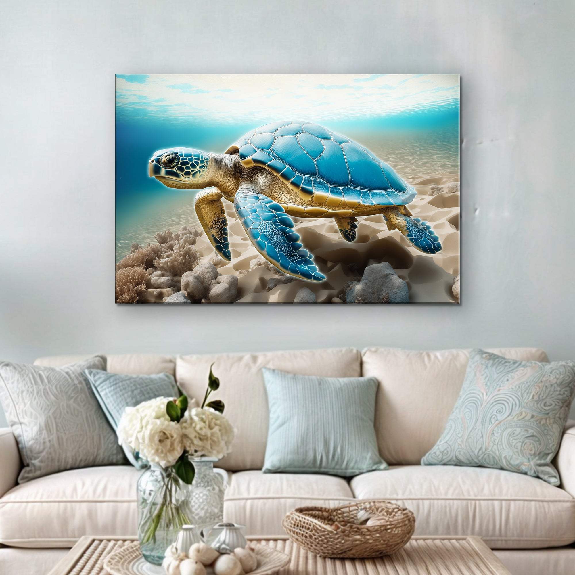 3D Coastal Wall Art VI - Tailored Canvases - Flyclothing LLC