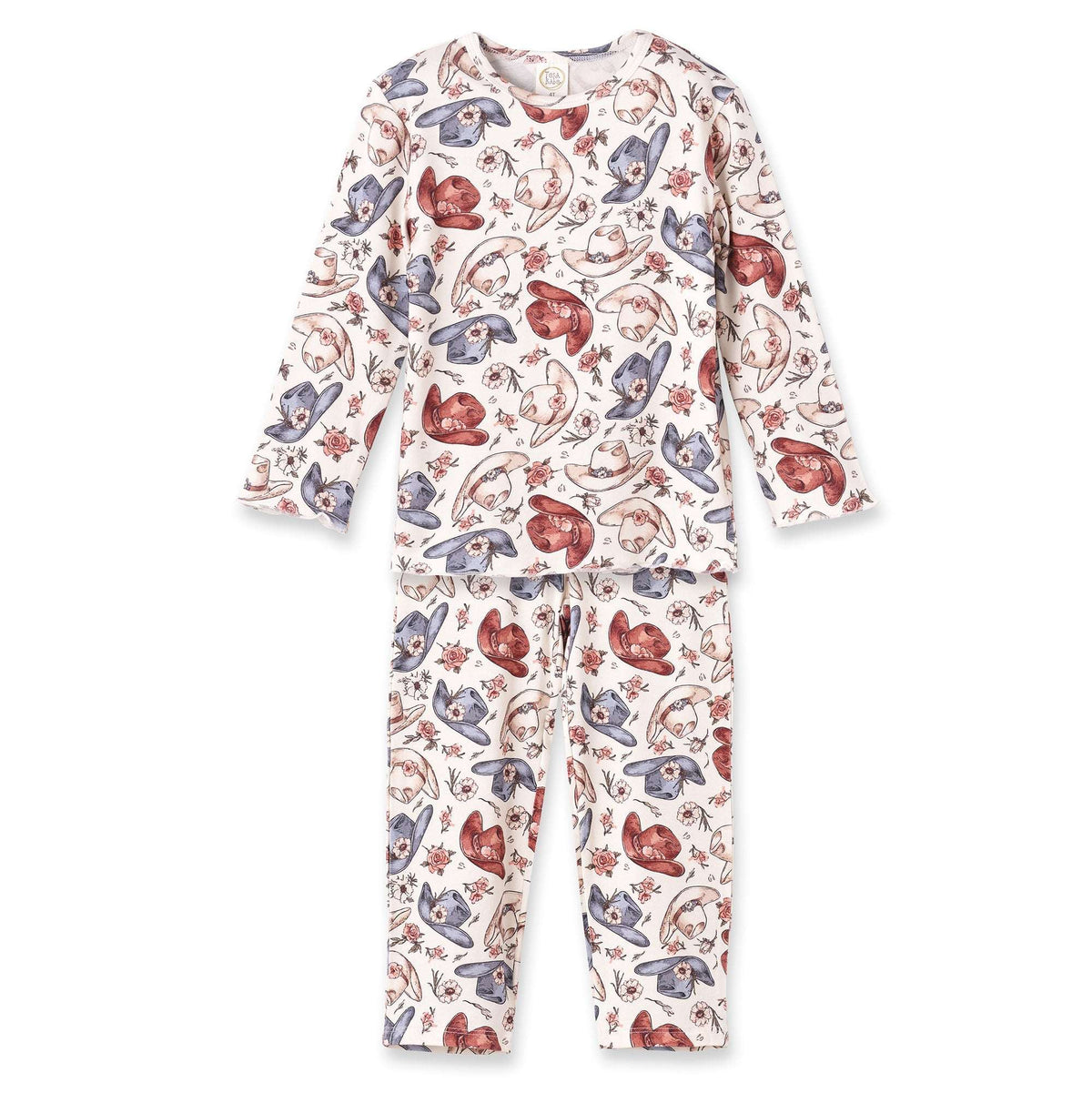 Wildflower Rodeo Cowgirl Kids Pajama Set - Bamboo - Tesa Babe - Flyclothing LLC