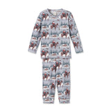 Cowboy Christmas Family Matching Soft Bamboo Pajamas - Tesa Babe - Flyclothing LLC
