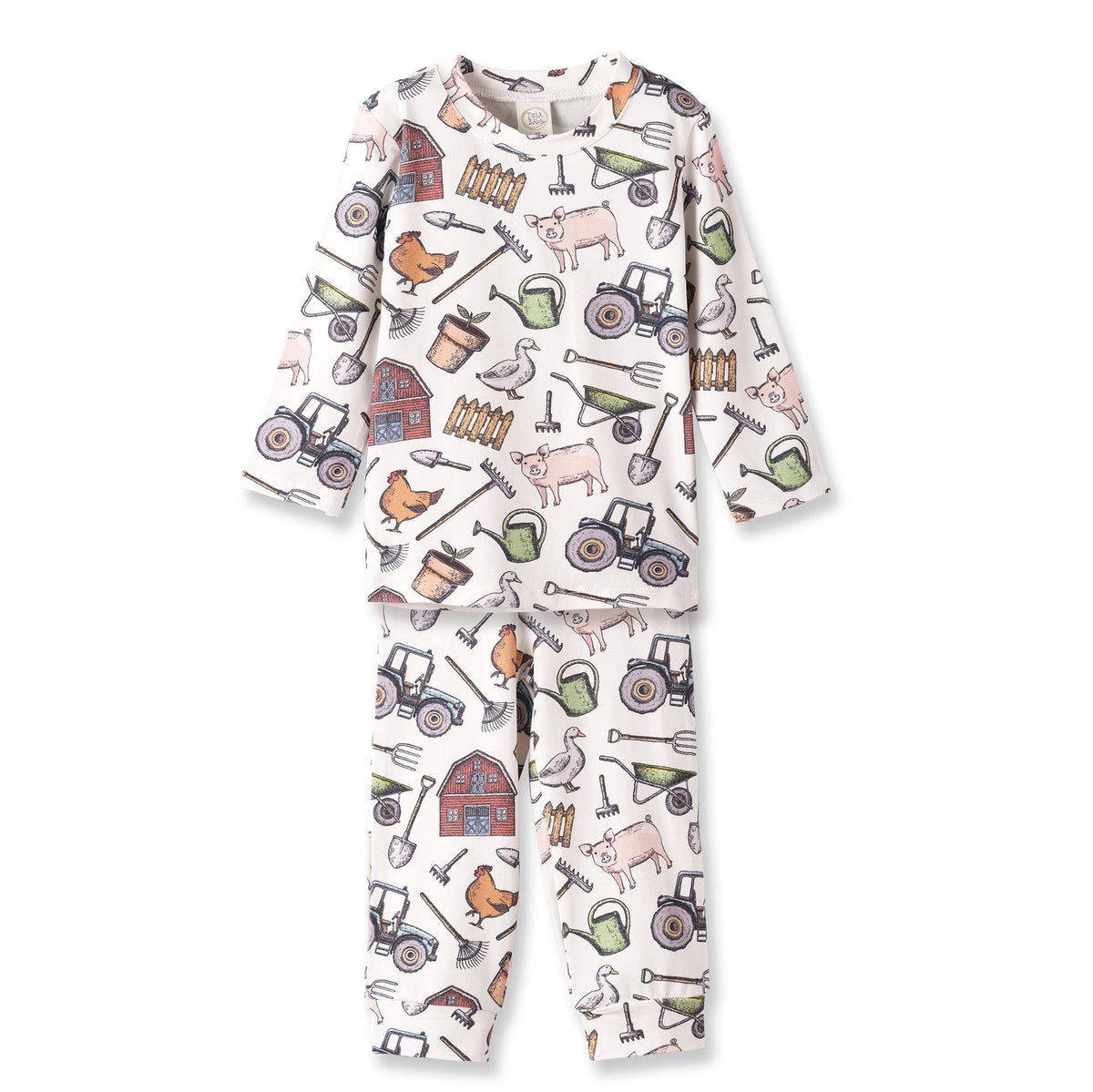 Farmer's Market Kids Bamboo Pajama Set - Tesa Babe - Flyclothing LLC