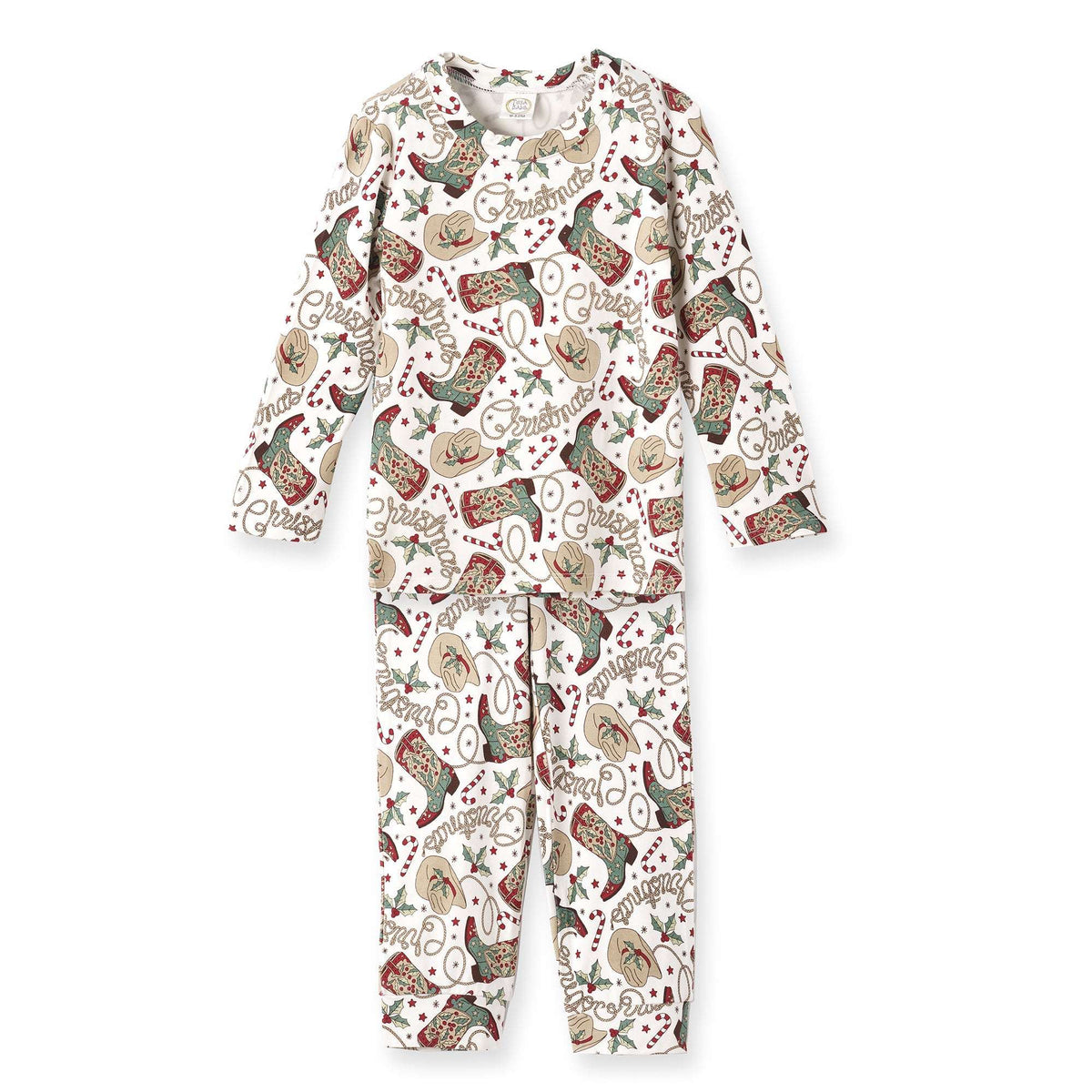 Western Christmas Family Matching Bamboo Pajamas - Cowboy - Tesa Babe - Flyclothing LLC