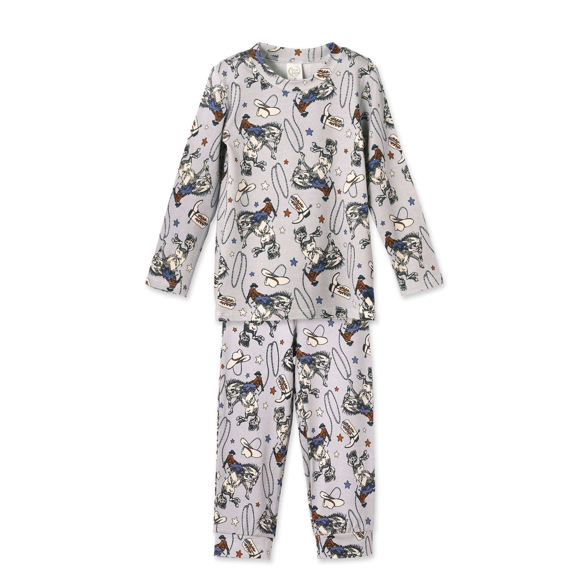 Western Cowboy Rodeo Children's Bamboo Pajama Set - Tesa Babe - Flyclothing LLC