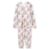 Dream Blossom Bamboo Women’s Pajama Set- Watercolor Floral - Tesa Babe - Flyclothing LLC
