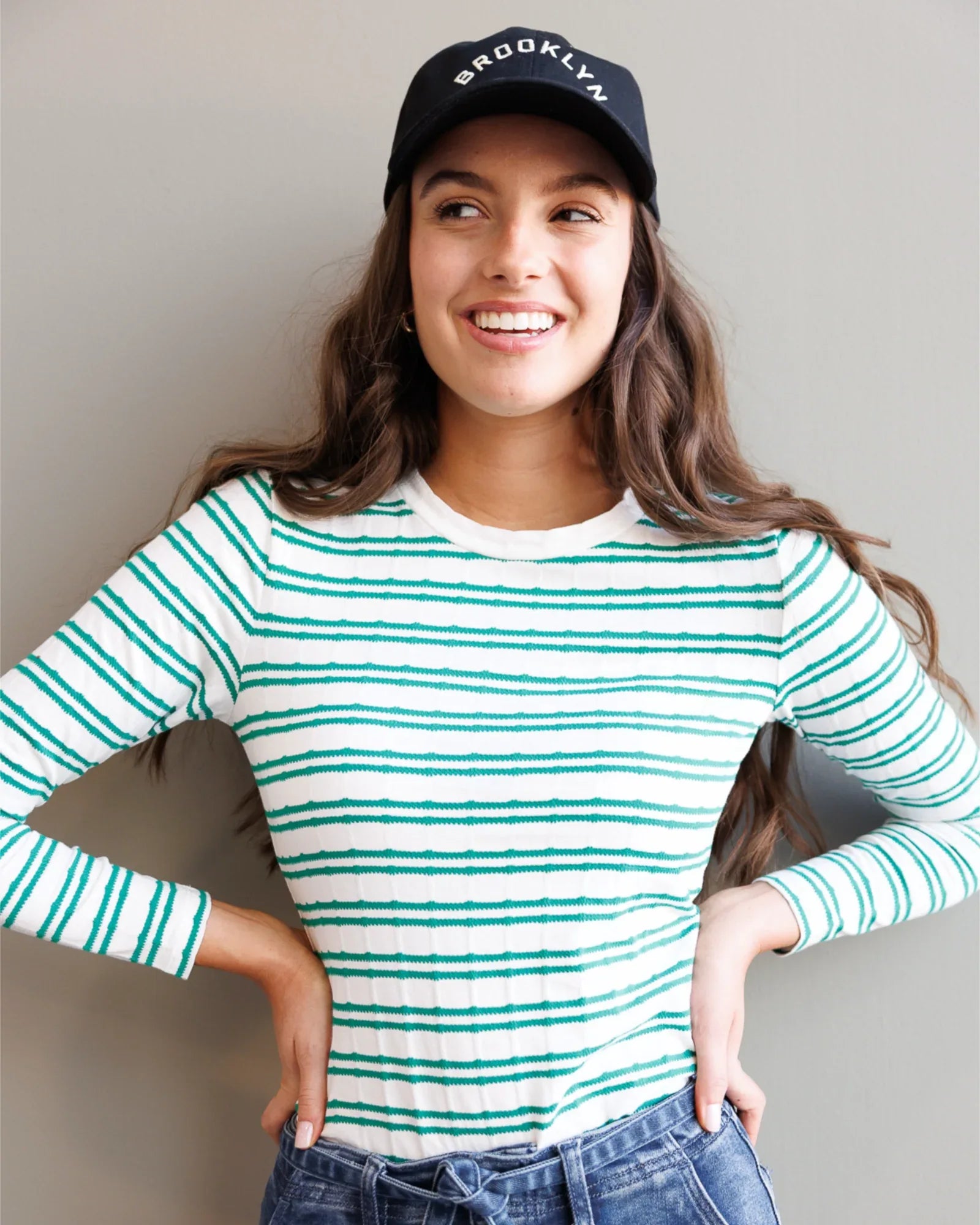 Superstition Long Sleeve Top - Downeast - Flyclothing LLC