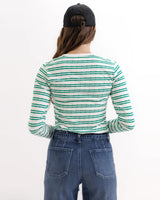 Superstition Long Sleeve Top - Downeast - Flyclothing LLC