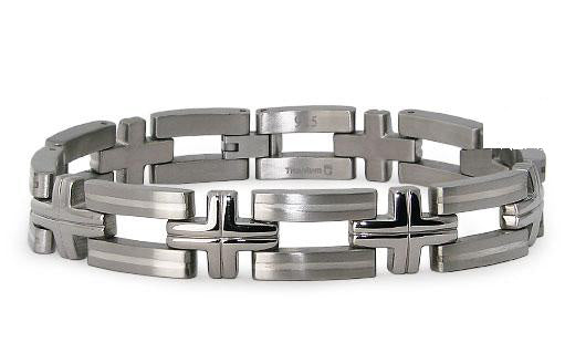 Titanium Inlay Bracelet - Anonymous - Flyclothing LLC