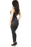 Daisy Corsets Lavish Purple Lace Front Zipper Corset - Daisy Corsets - Flyclothing LLC