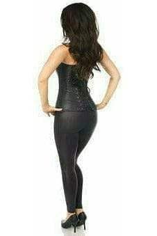 Daisy Corsets Lavish Black Brocade Corset - Daisy Corsets - Flyclothing LLC