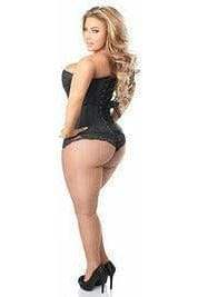 Daisy Corsets Lavish Black Brocade Corset - Daisy Corsets - Flyclothing LLC