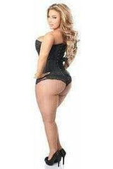 Daisy Corsets Lavish Black Brocade Corset - Daisy Corsets - Flyclothing LLC
