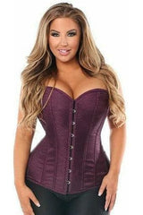 Daisy Corsets Lavish Plum Brocade Corset - Daisy Corsets