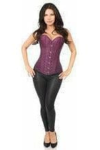 Daisy Corsets Lavish Plum Brocade Corset - Daisy Corsets